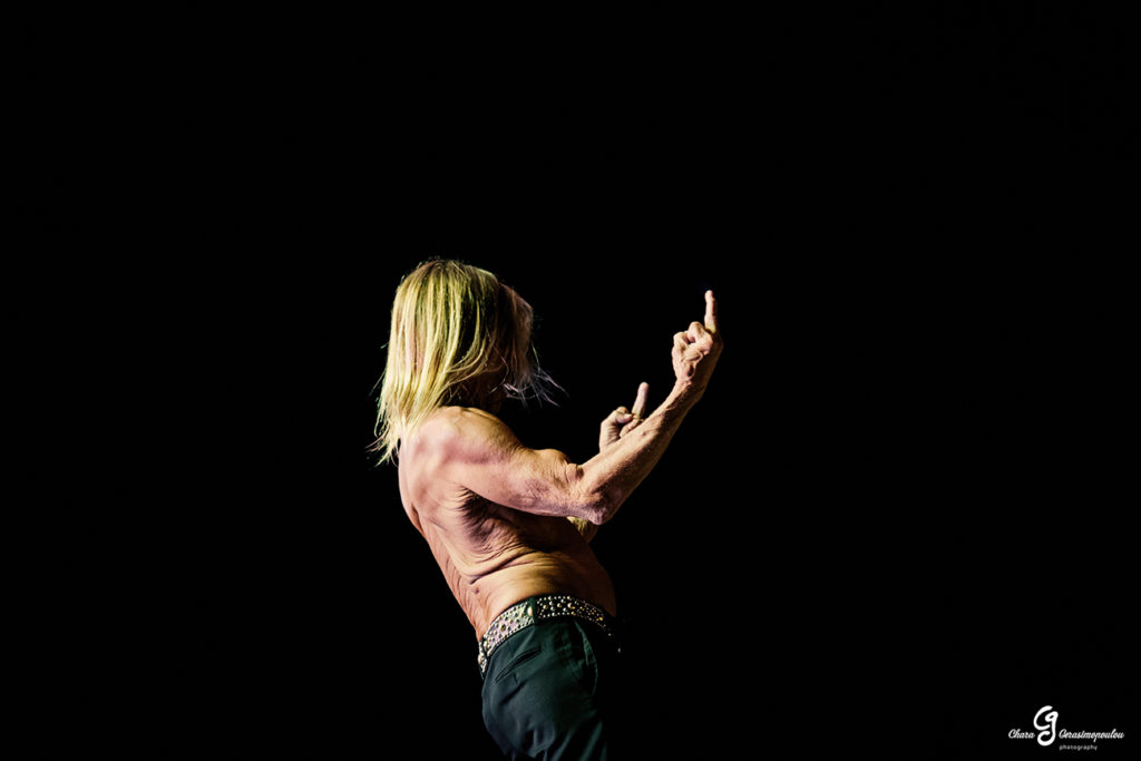 Ο Iggy Pop στη σκηνή του Release Athens Festival 2019