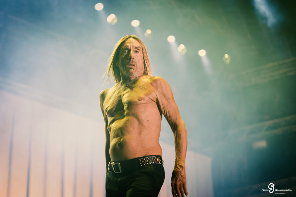 Ο Iggy Pop στη σκηνή του Release Athens Festival 2019