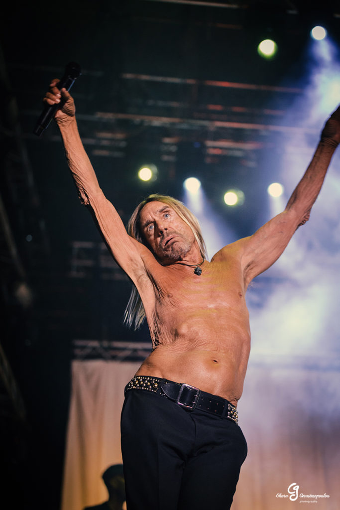 Ο Iggy Pop στη σκηνή του Release Athens Festival 2019