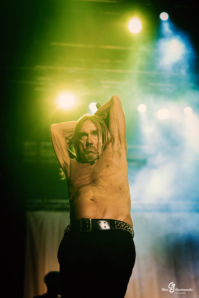 Ο Iggy Pop στη σκηνή του Release Athens Festival 2019