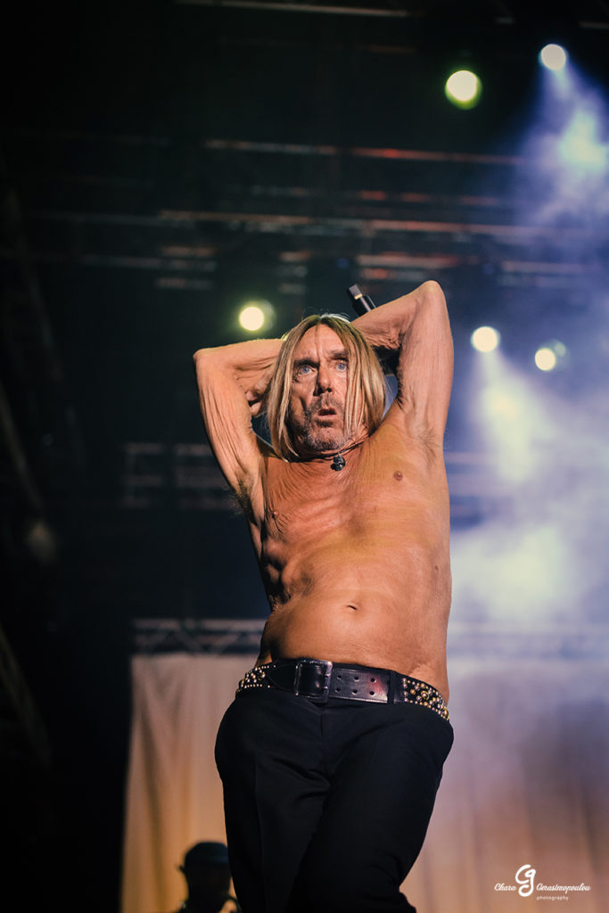 Ο Iggy Pop στη σκηνή του Release Athens Festival 2019