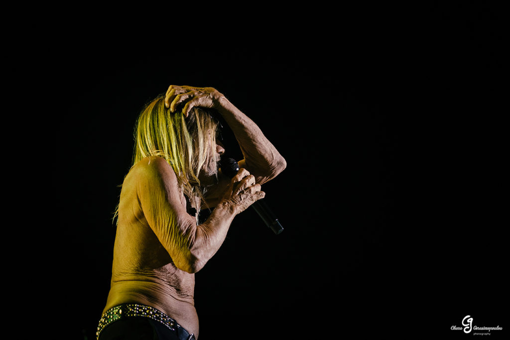 Ο Iggy Pop στη σκηνή του Release Athens Festival 2019