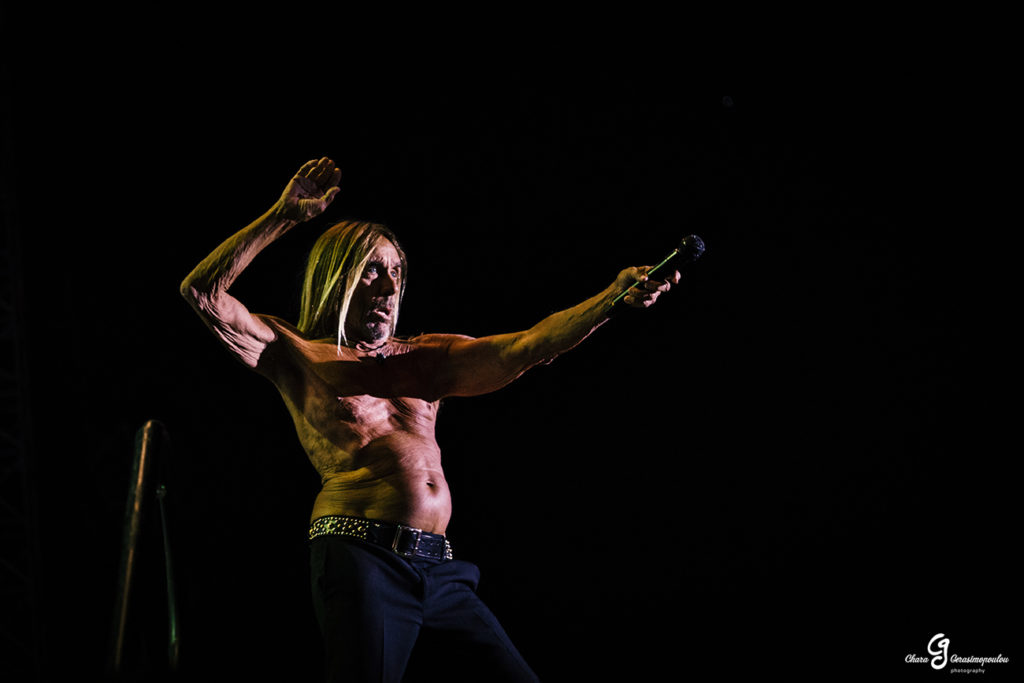 Ο Iggy Pop στη σκηνή του Release Athens Festival 2019