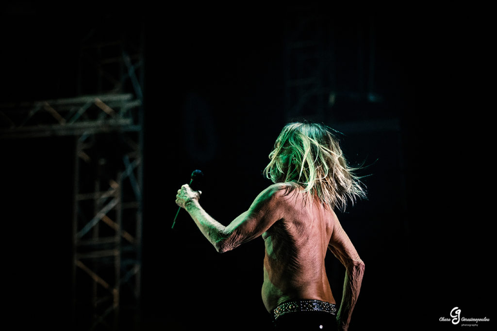 Ο Iggy Pop στη σκηνή του Release Athens Festival 2019