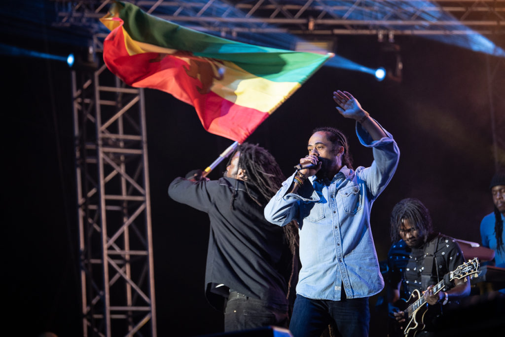 Ο Damian Marley στη σκηνή του Release Athens Festival 2019