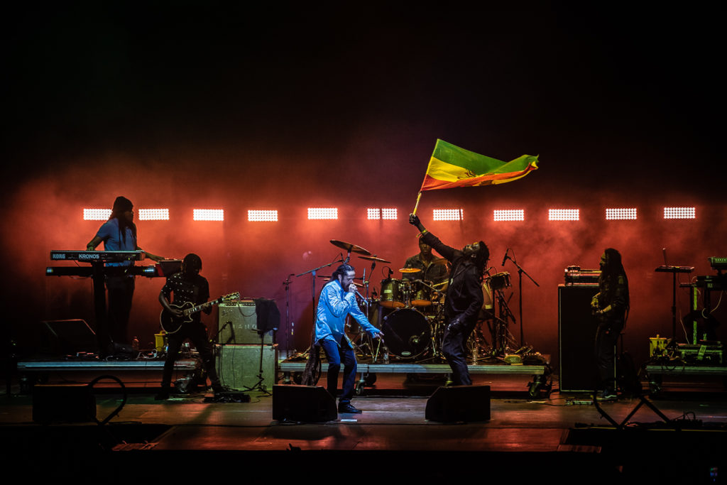 Ο Damian Marley στη σκηνή του Release Athens Festival 2019