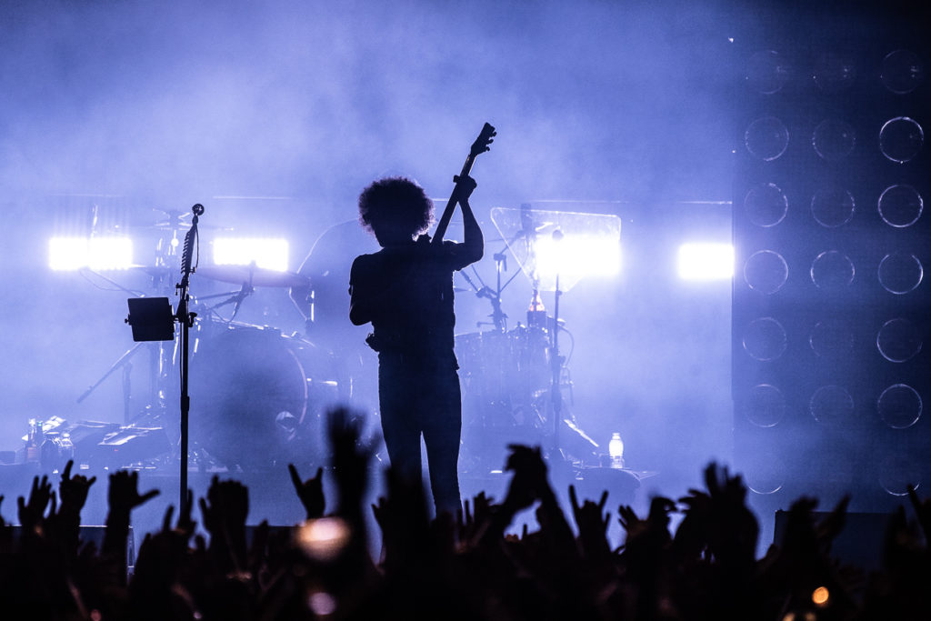 Ο τραγουδιστής William DuVall των Alice in Chains στη σκηνή του Release Athens Festival 2019