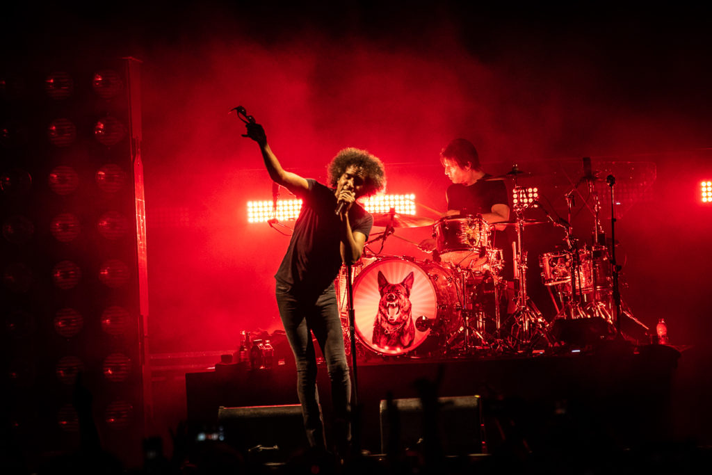 Ο τραγουδιστής William DuVall των Alice in Chains στη σκηνή του Release Athens Festival 2019