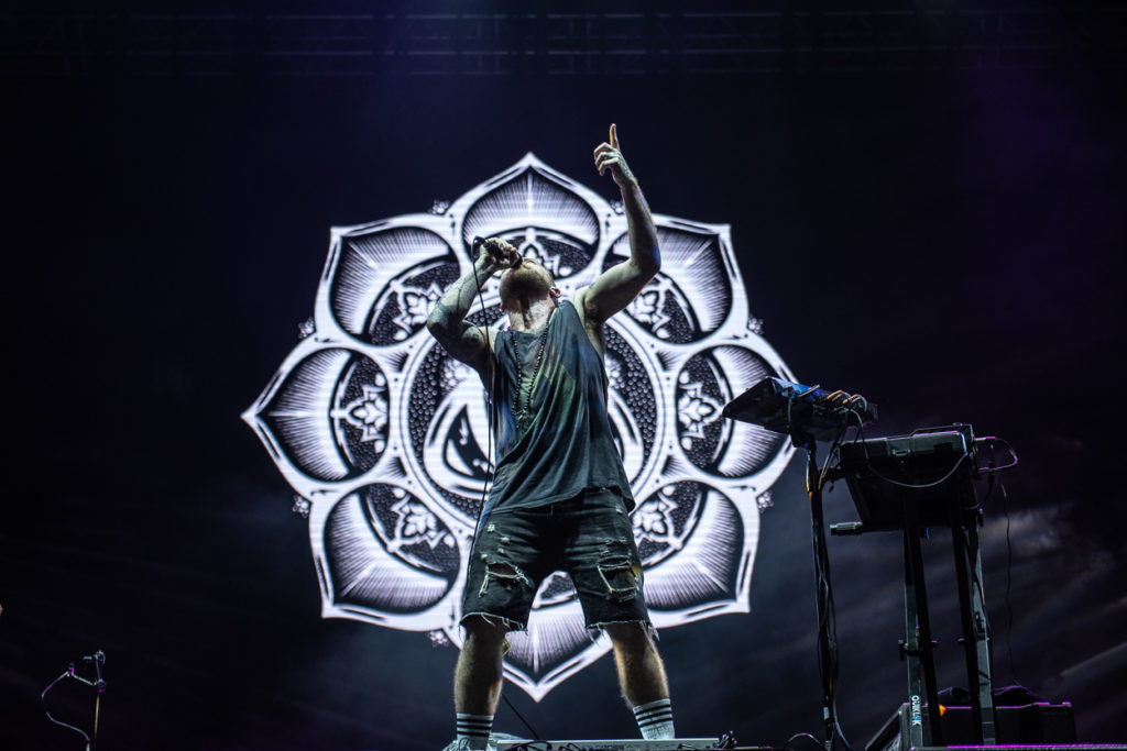 Ο Dub Fx στη σκηνή του Release Athens Festival 2019