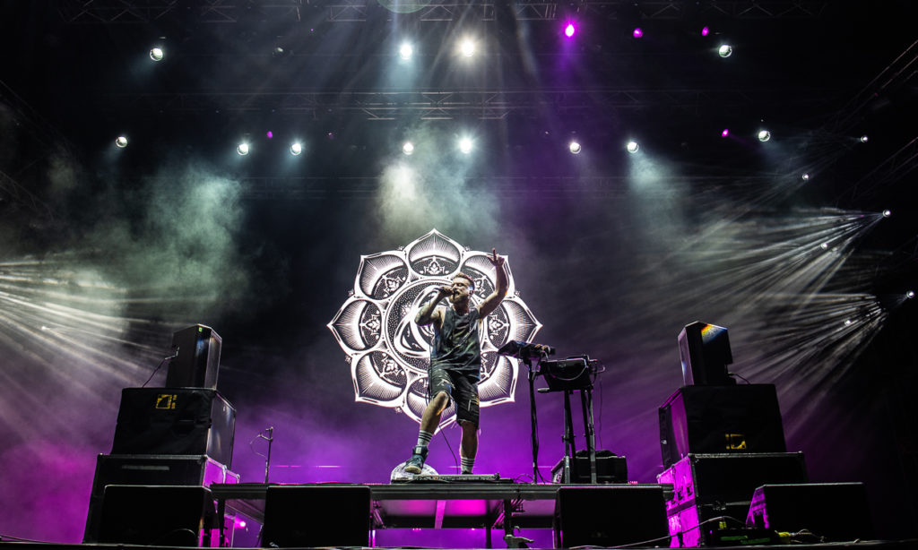 Ο Dub Fx στη σκηνή του Release Athens Festival 2019