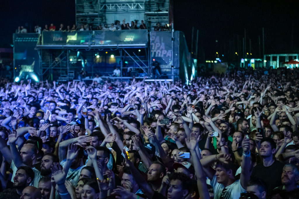 Το κοινό στο Release Athens Festival 2019 στο live των Cypress Hill