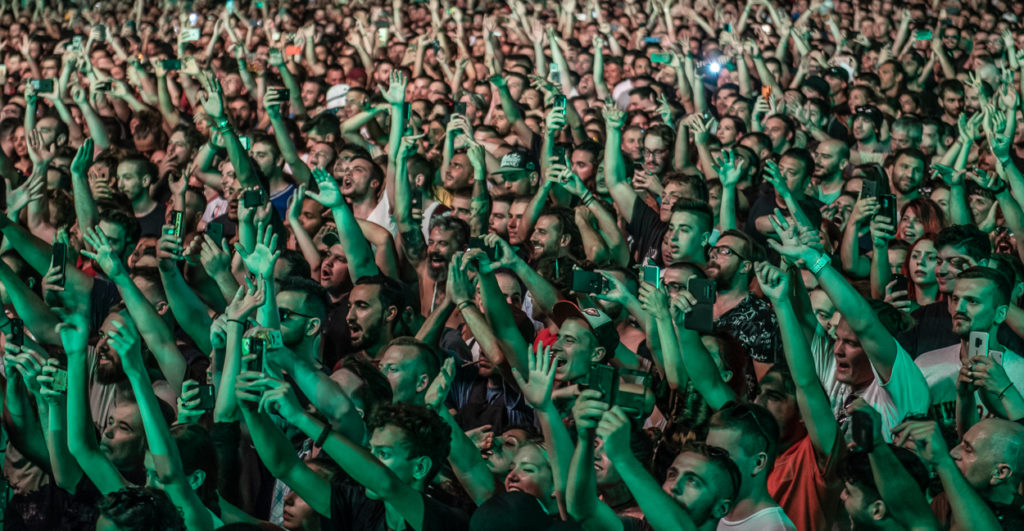 Το κοινό στο live των Cypress Hill στο Release Athens Festival 2019