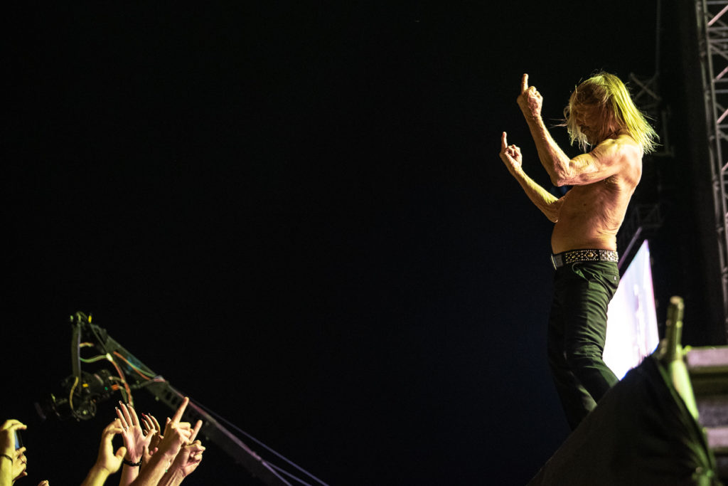 Ο Iggy Pop στη σκηνή του Release Athens Festival 2019