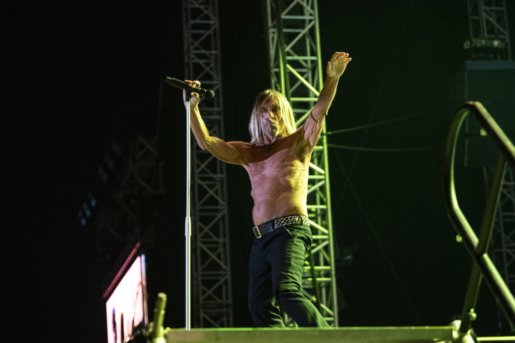 Ο Iggy Pop στη σκηνή του Release Athens Festival 2019