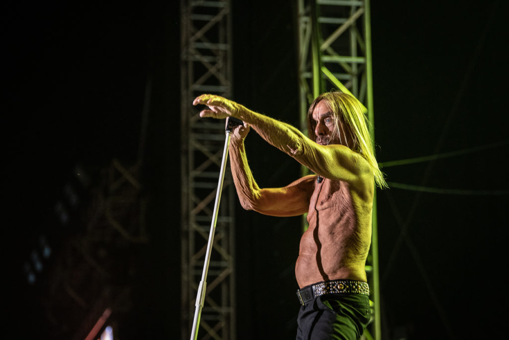 Ο Iggy Pop στη σκηνή του Release Athens Festival 2019