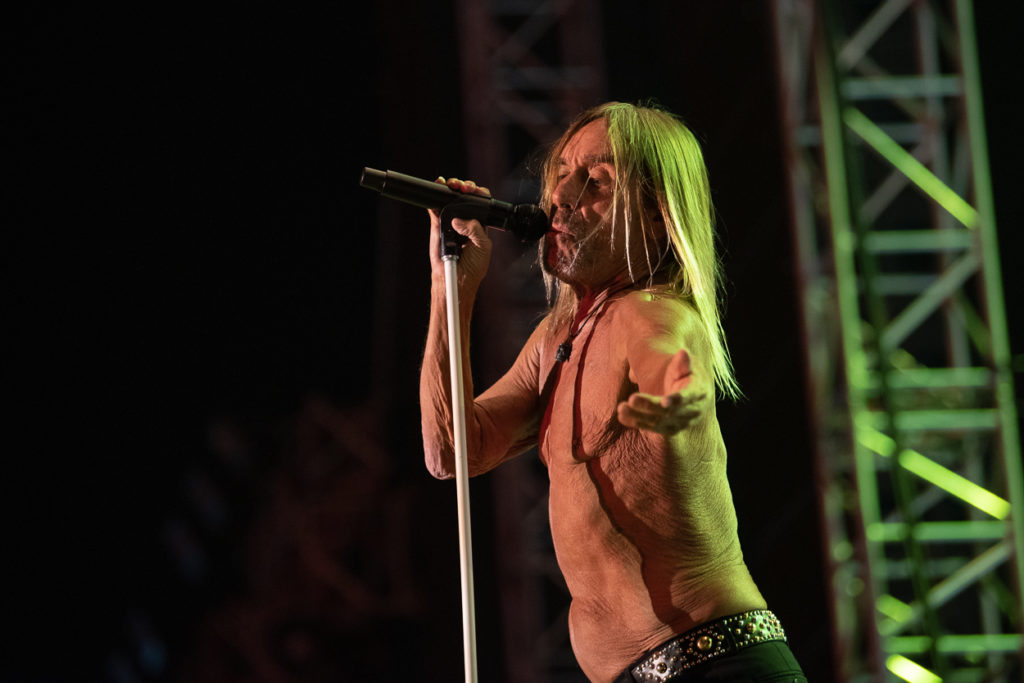 Ο Iggy Pop στη σκηνή του Release Athens Festival 2019