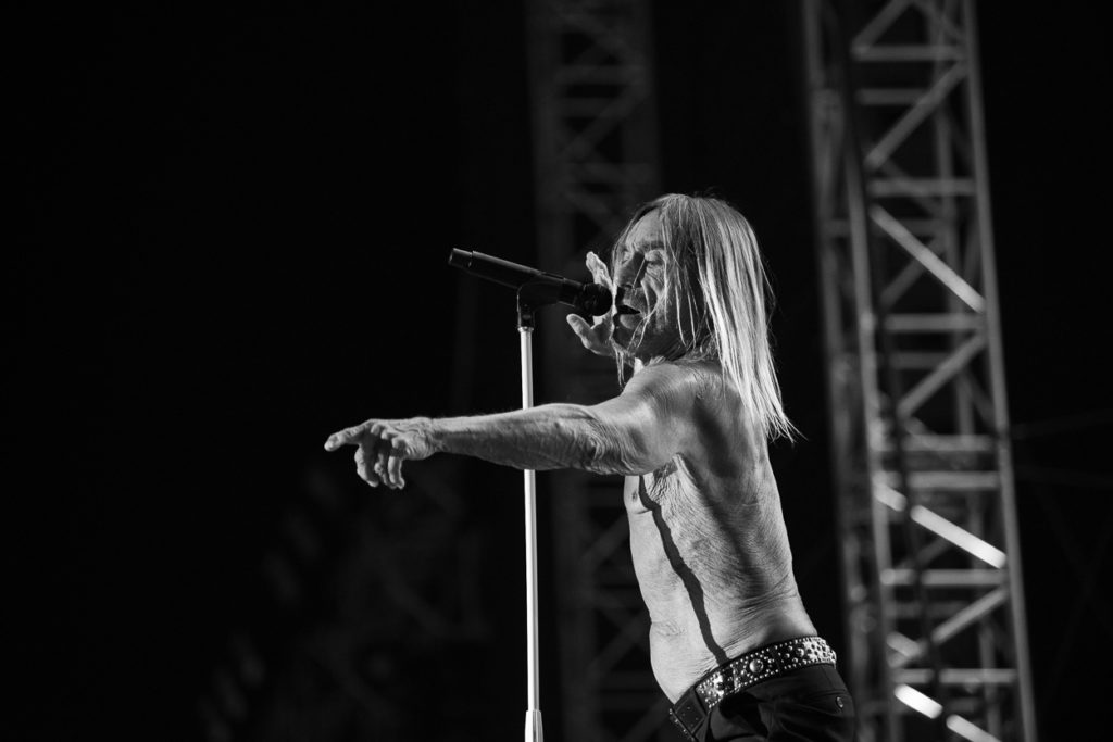 Ο Iggy Pop στη σκηνή του Release Athens Festival 2019