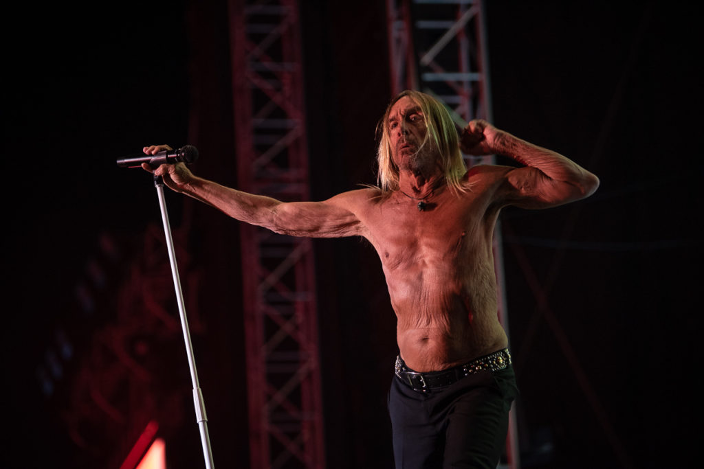 Ο Iggy Pop στη σκηνή του Release Athens Festival 2019