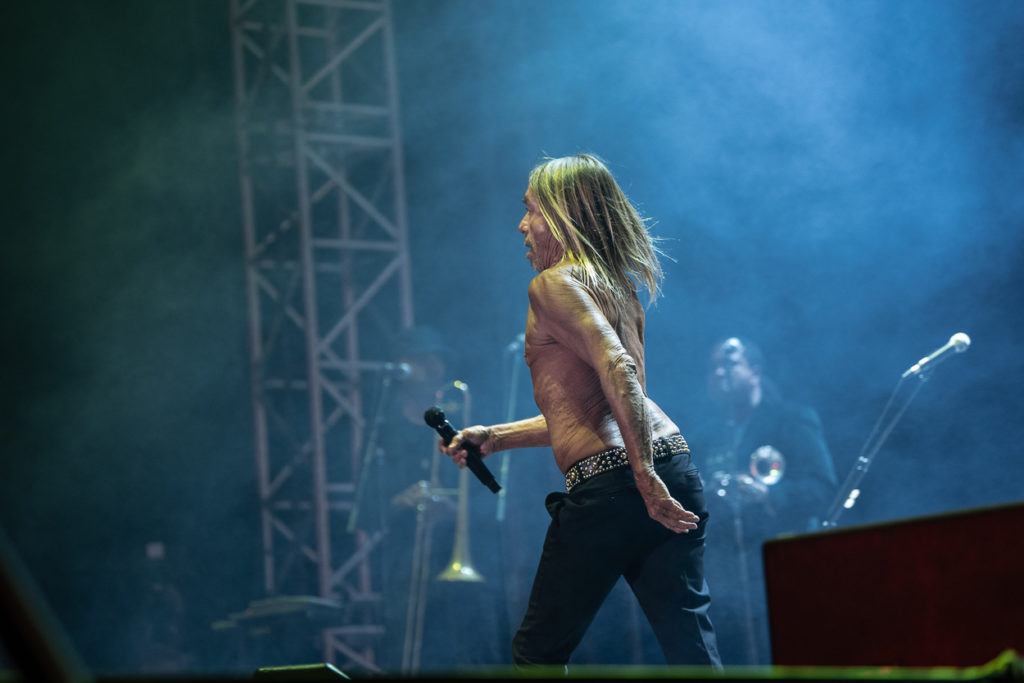 Ο Iggy Pop στη σκηνή του Release Athens Festival 2019