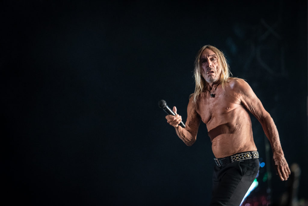 Ο Iggy Pop στη σκηνή του Release Athens Festival 2019