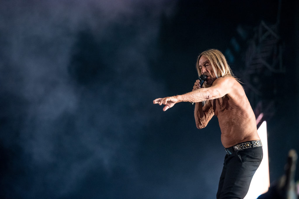 Ο Iggy Pop στη σκηνή του Release Athens Festival 2019