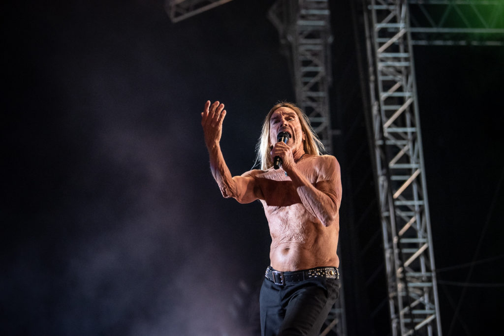 Ο Iggy Pop στη σκηνή του Release Athens Festival 2019