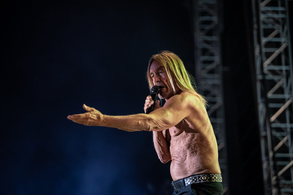 Ο Iggy Pop στη σκηνή του Release Athens Festival 2019