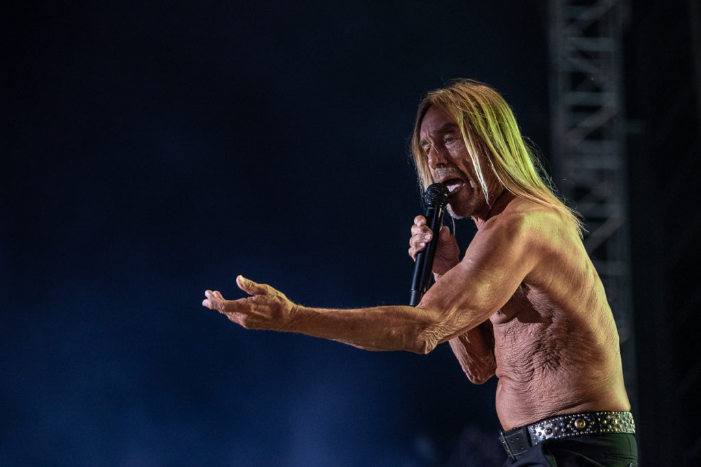 Ο Iggy Pop στη σκηνή του Release Athens Festival 2019