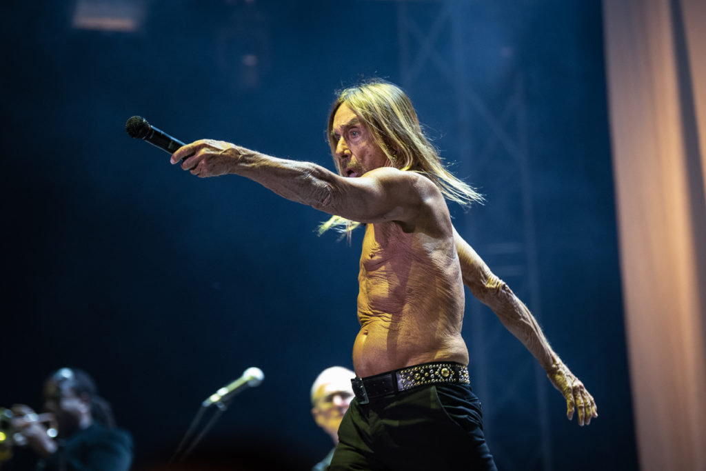 Ο Iggy Pop στη σκηνή του Release Athens Festival 2019