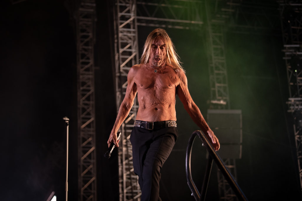 Ο Iggy Pop στη σκηνή του Release Athens Festival 2019