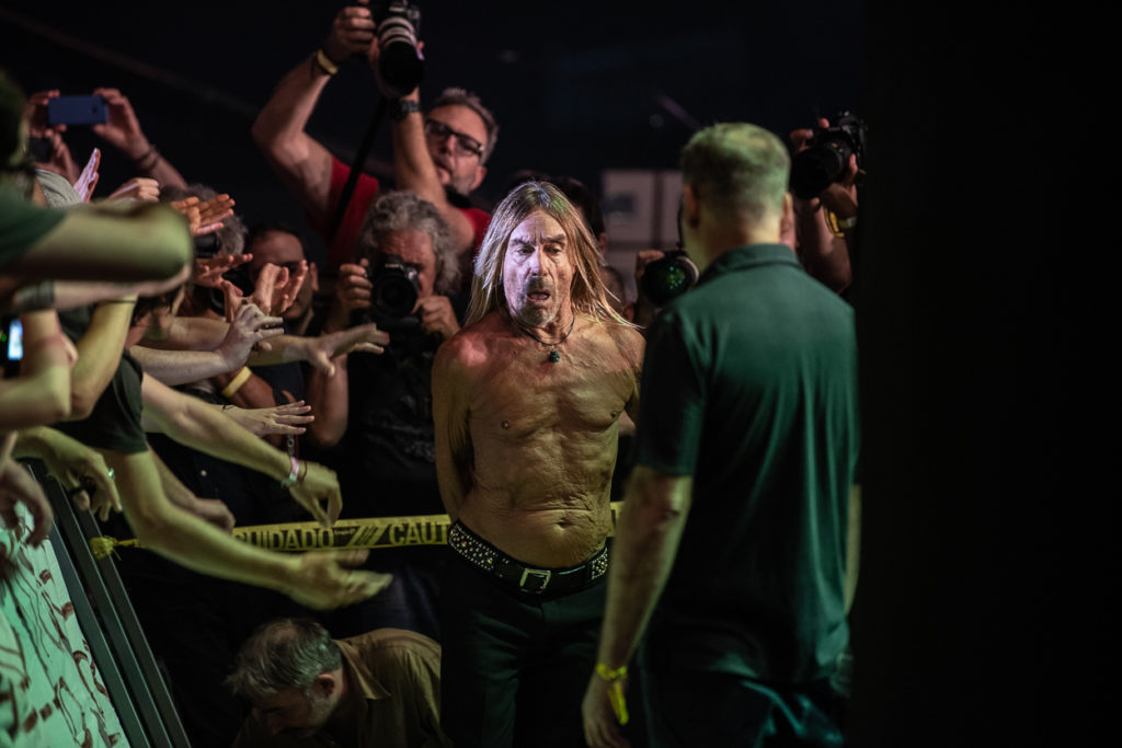 Ο Iggy Pop στη σκηνή του Release Athens Festival 2019