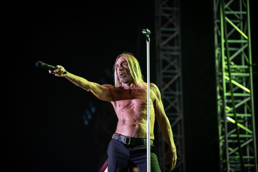 Ο Iggy Pop στη σκηνή του Release Athens Festival 2019