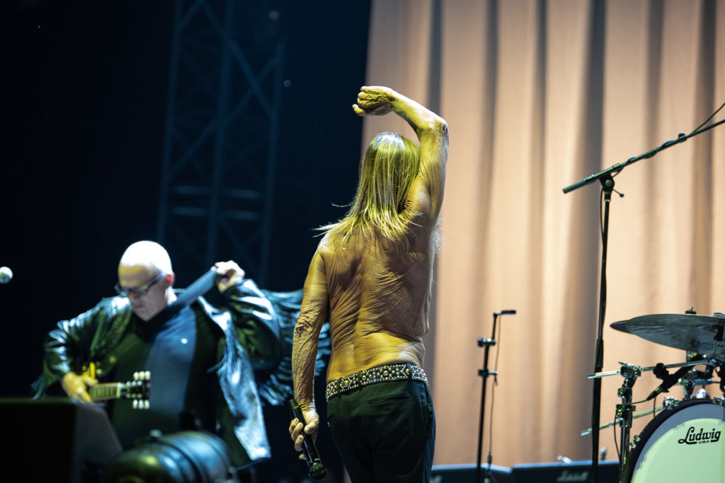 Ο Iggy Pop στη σκηνή του Release Athens Festival 2019