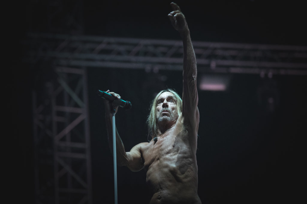 Ο Iggy Pop στη σκηνή του Release Athens Festival 2019