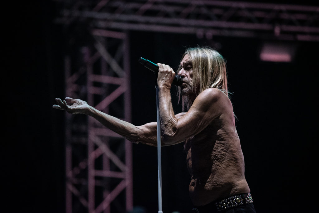 Ο Iggy Pop στη σκηνή του Release Athens Festival 2019