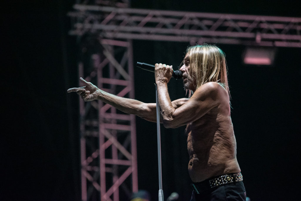 Ο Iggy Pop στη σκηνή του Release Athens Festival 2019