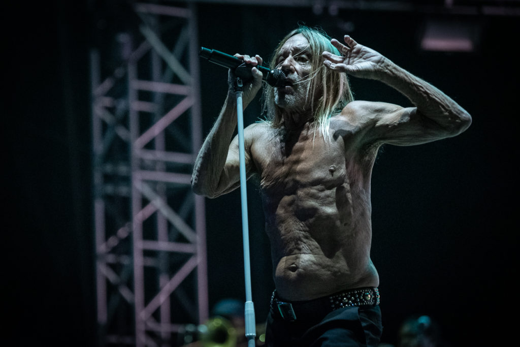 Ο Iggy Pop στη σκηνή του Release Athens Festival 2019