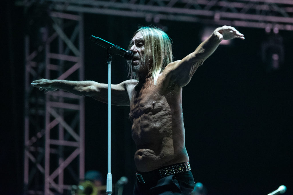 Ο Iggy Pop στη σκηνή του Release Athens Festival 2019