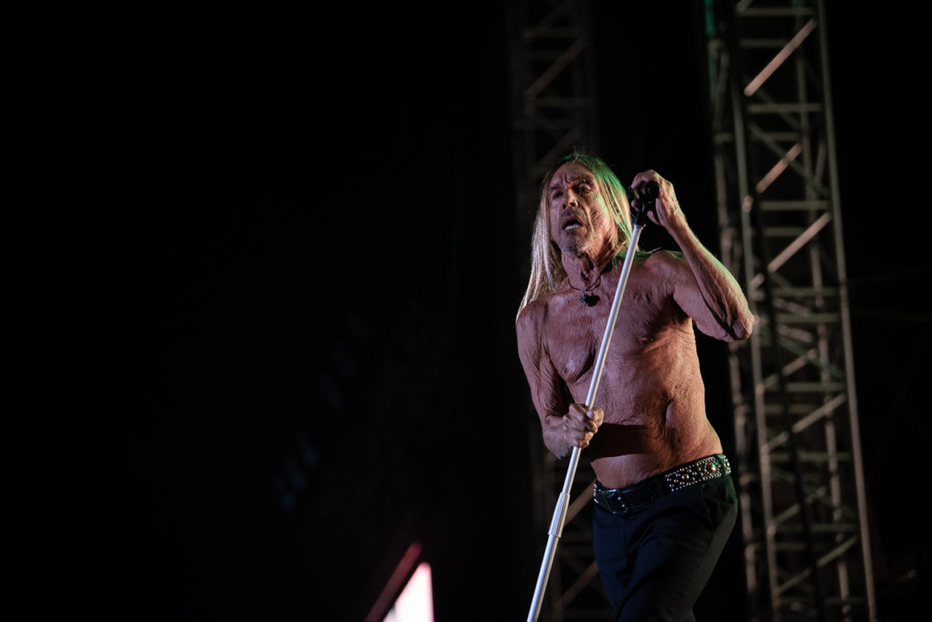 Ο Iggy Pop στη σκηνή του Release Athens Festival 2019