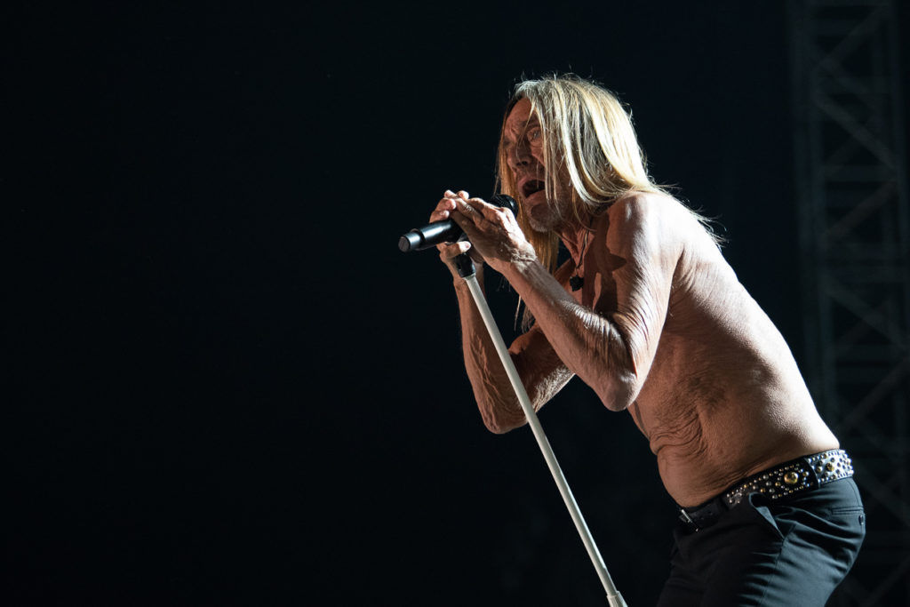 Ο Iggy Pop στη σκηνή του Release Athens Festival 2019