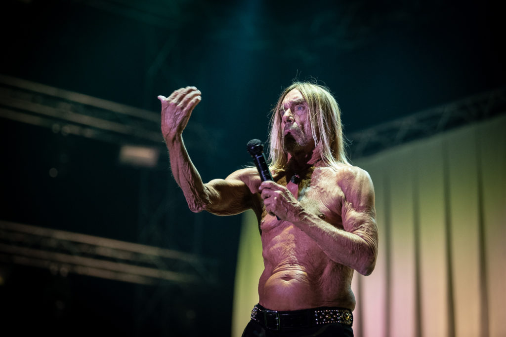 Ο Iggy Pop στη σκηνή του Release Athens Festival 2019 