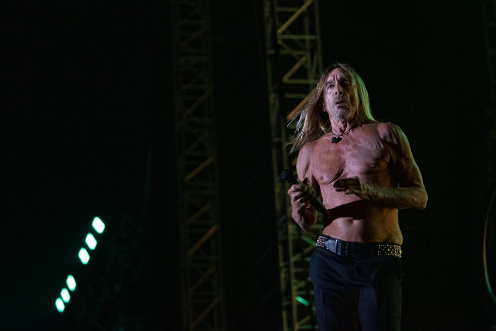 Ο Iggy Pop στη σκηνή του Release Athens Festival 2019 