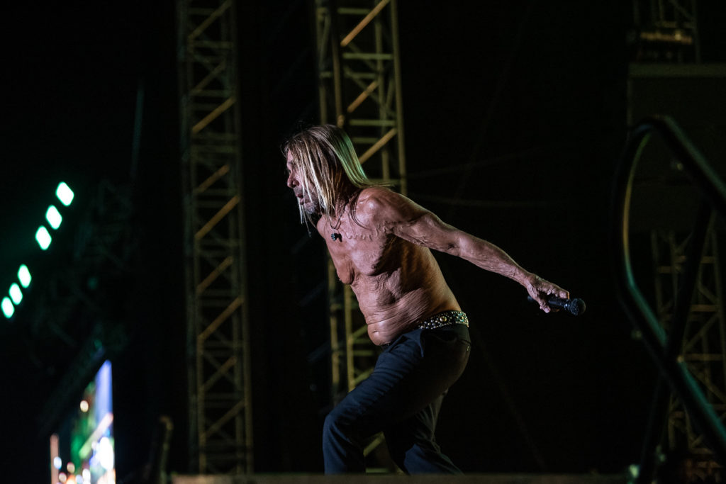 Ο Iggy Pop στη σκηνή του Release Athens Festival 2019 