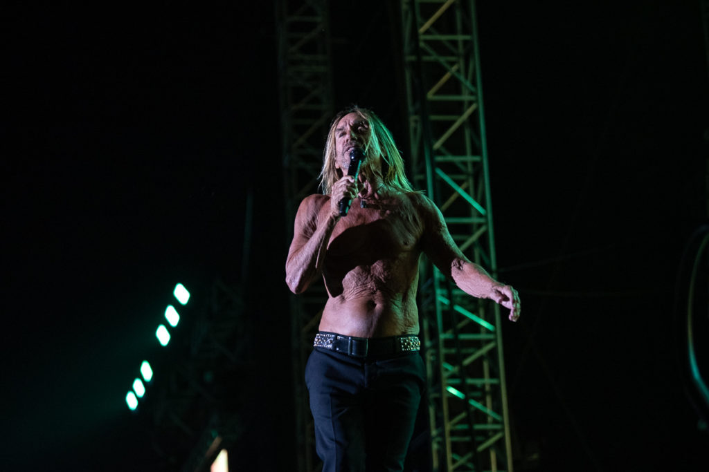 Ο Iggy Pop στη σκηνή του Release Athens Festival 2019 