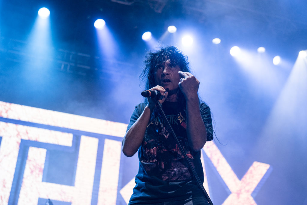 O Joey Belladonna των Anthrax στη σκηνή του Release Athens Festival 2019