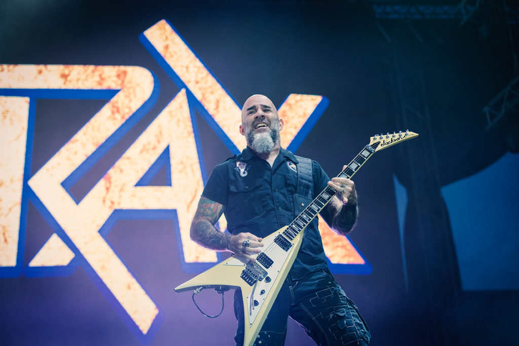 Ο κιθαρίστας Scott Ian των Anthrax στο Release Athens Festival 2019