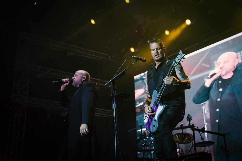 Ο David Draiman και ο Dan Donegan των Disturbed στο Release Athens Festival 2019
