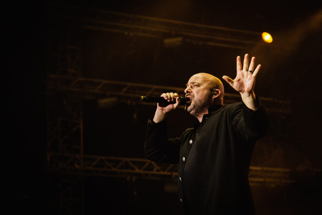 Ο David Draiman των Disturbed στο Release Athens Festival 2019