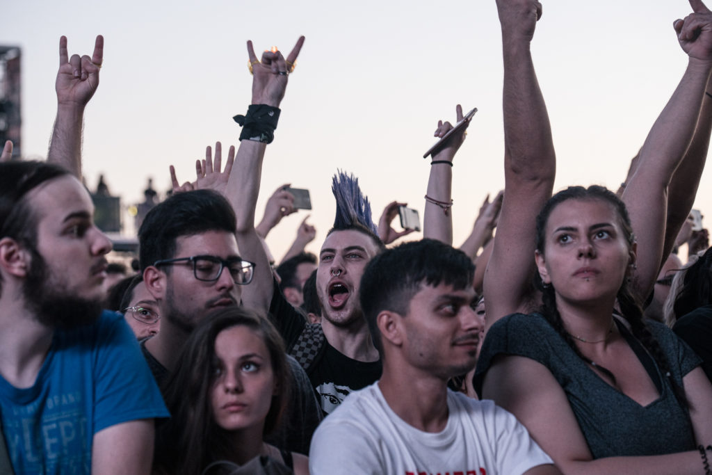Κοινό στη συναυλία των Sixfornine στο Release Athens Festival 2019