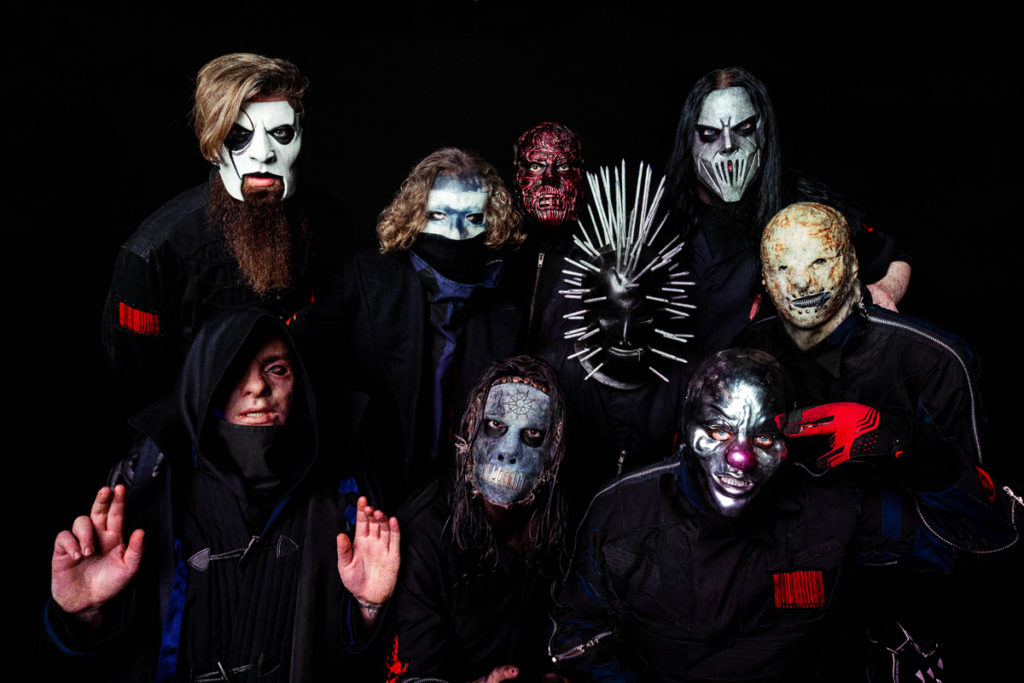 Slipknot's official photo with all the band members
